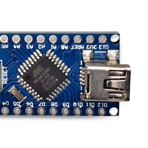 Placa Arduino Nano Pinos Soldados Cabo Usb