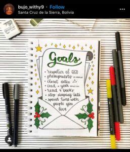 How To Create A Bullet Journal Vision Board Angela Giles