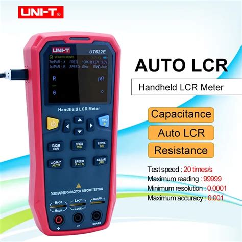 Uni T Ut E C A Handheld Lcr Meter High Precision Industrial Component