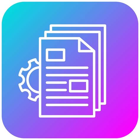 El Icono Del Vector De Documentaci N Se Puede Utilizar Para El Conjunto