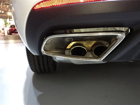 Skoda Superb MKIII Eclass Type Exhaust Trim Skoda Superb Mk III 2015