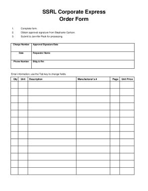 Fillable Online Ssrl Slac Stanford Corporate Express Order Form