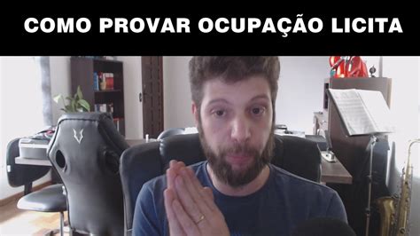 SINARM Como Comprovar Ocupação Licita YouTube