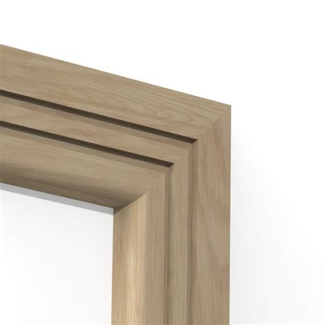 Solid Oak Bullnose Double Edge Architrave Sets From Loveskirting Co Uk