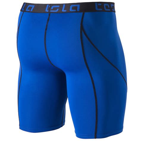 Tsla Tesla Mus17 Cool Dry Baselayer Sport Compression Shorts Ebay