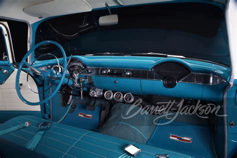 Lot 846 1956 Chevrolet 210 Custom 2 Door Post Barrett Jackson