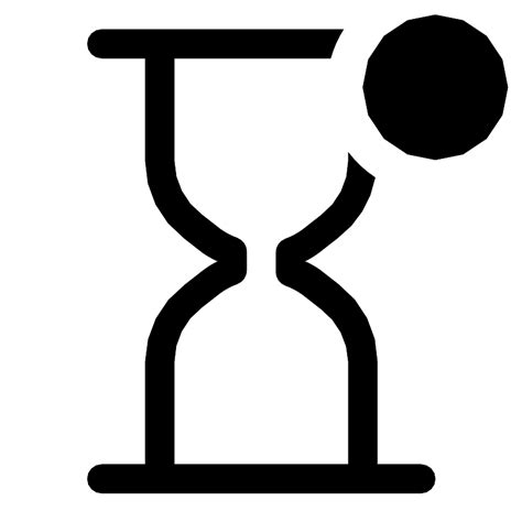 Hourglass Outline Badged Vector Svg Icon Svg Repo