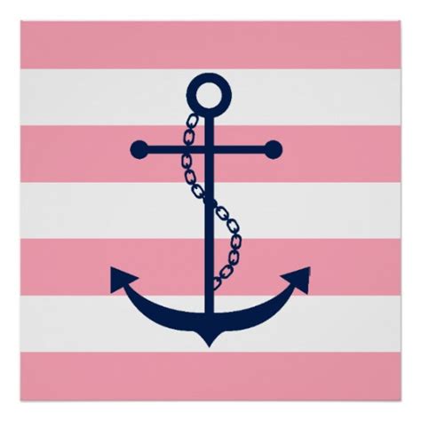 Pink Anchor Wallpaper - WallpaperSafari