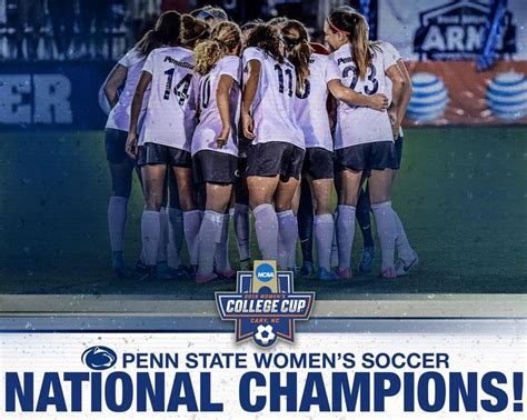 12615 Penn State Womens Soccer Team Won The National Championship