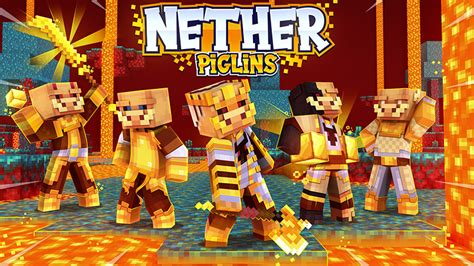 Nether Piglins by Norvale (Minecraft Skin Pack) - Minecraft Marketplace ...