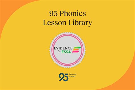 95 Phonics Lesson Library Meets Essa Standards Of Evidence For Grades 4 5