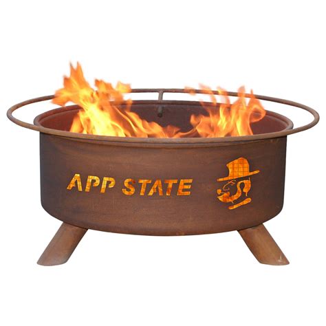 Appalachian State Mountaineers Portable Fire Pit Grill