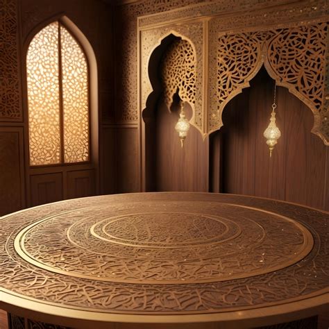 Premium Photo Islamic Interior Design