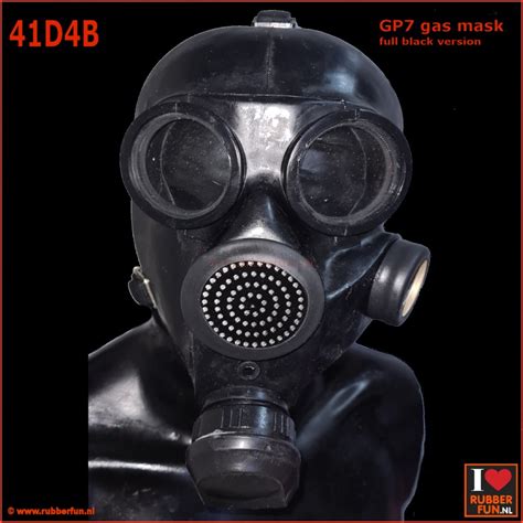 Gp7 Gas Mask Full Black