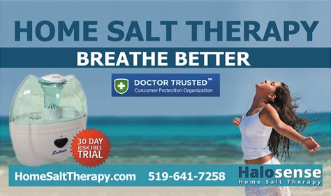 COPD Halosense Home Salt Therapy