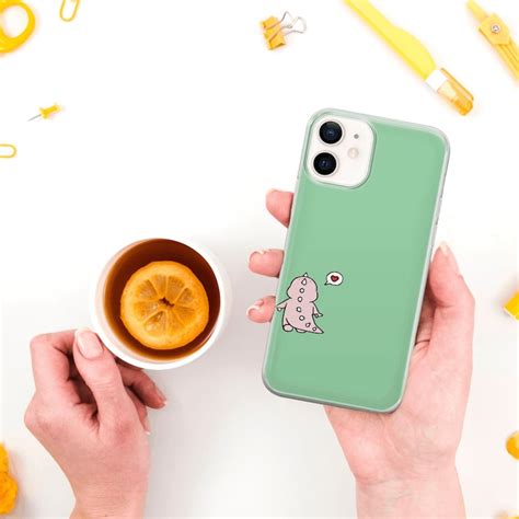 Cute Dinosaur Couple Matching Phone Case Matching Phone Cover Couple