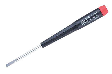 Wiha 26025 Slotted Screwdriver With Precision Handle 25 X 50mm Flat