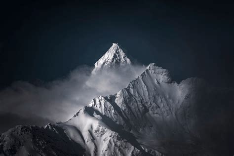 Dark Snowy Mountain Royalty-Free Images, Stock Photos & Pictures | Shutterstock