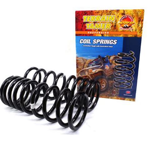 coils rear raised mm  kg comfort progressive rate