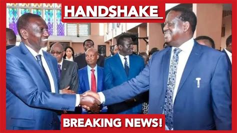 Kimeumana Ruto Forced To Accept Raila Handshake As Raila Odinga Vowed