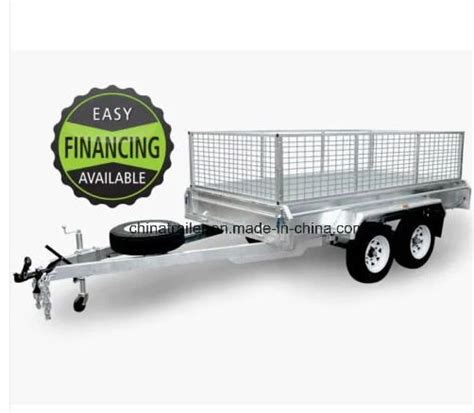 X X X Hot Dipped Galvanized Tandem Box Trailer China