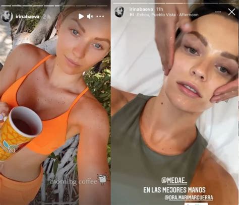 Irina Baeva sin maquillaje así se ve al natural FOTOS Fama