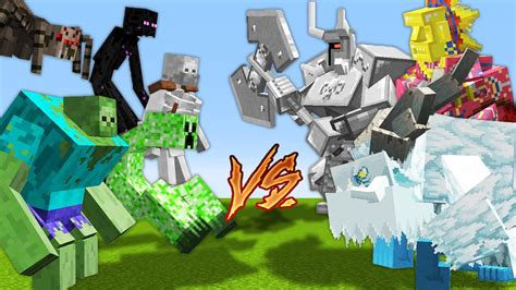 MINECRAFT MOWZIE S MOBS Vs MUTANT CREATURES MOBS How To Play Master