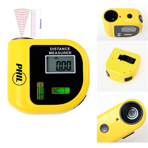 Ultrasonic Distance Meter Measurer With Laser Pointer Promo Items