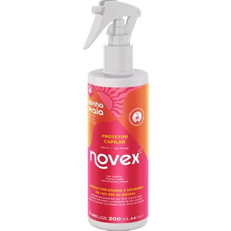 Proteção Cabelo Praia - Novex Minha Praia Protetor de Cabelo | Perfumarias Primor