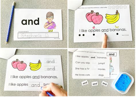 sight word practice mrsdsshop