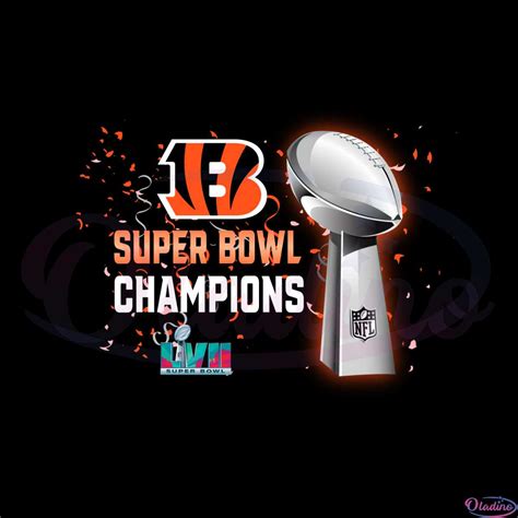 Cincinnati Bengals Super Bowl LVII 2023 Champions Png