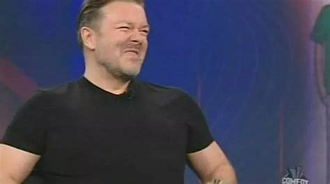 Ricky Gervais Leaves Chatshow Host Jon Stewart Lost For Words With His