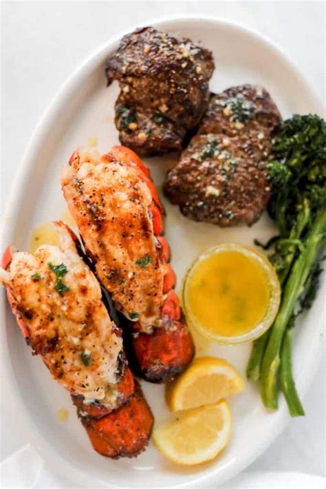 Romantic Surf And Turf Steak And Lobster Tails Easy