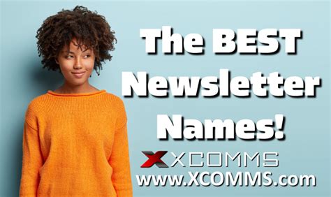 Over 500 Great Newsletter Name Ideas For Any Industry