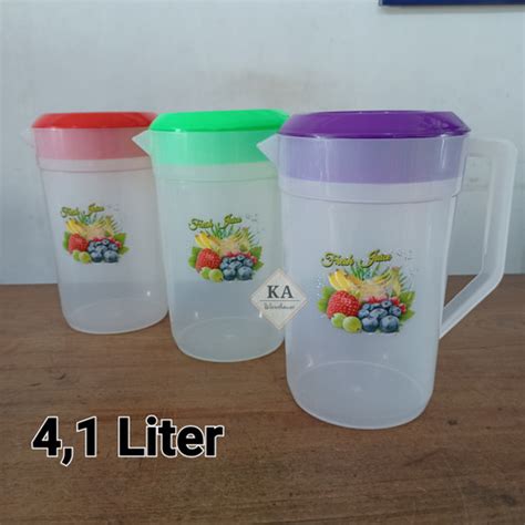 Jual Teko Air Plastik 4 1 Liter Eskan Plastik 4 1 Liter Jumbo Teko