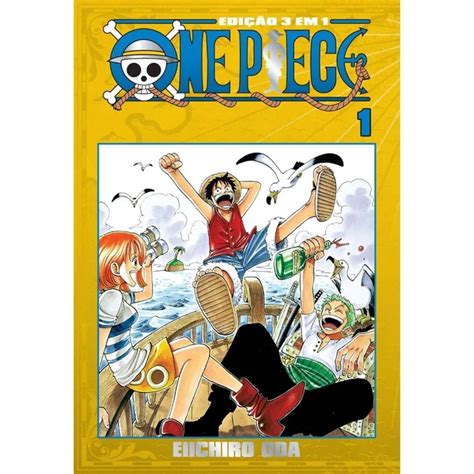 Livro One Piece 3 Em 1 Vol 1 Em Promoção Ofertas Na Americanas