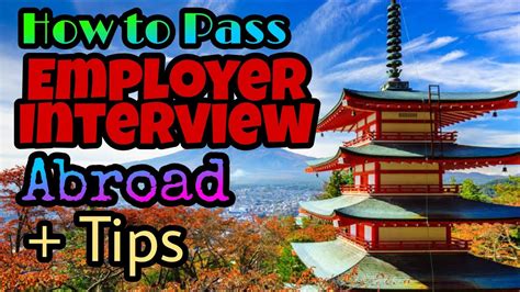 8 Tips Paano Pumasa Sa EMPLOYERS INTERVIEW YouTube