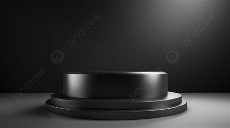 Circular Podium In Immaculate D Design Background D Rendering D