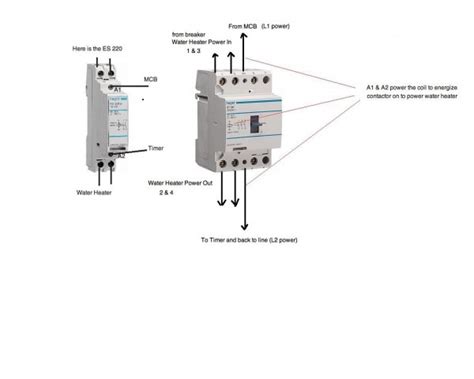 Three Pole Contactor Wiring Diagram For