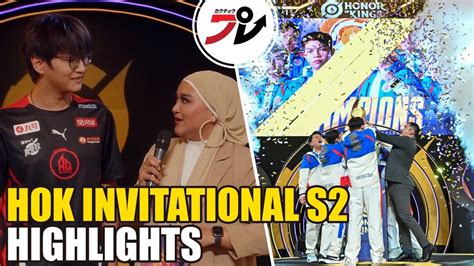 HoK Invitational S2 Highlights Honor of Kings 王者荣耀 YouTube