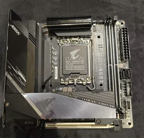 Gigabyte Intel Z I Aorus Ultra Ddr Lga Mini Itx Motherboard