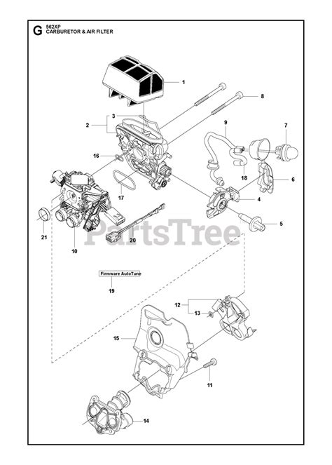 Husqvarna Xp Xpg Husqvarna Chainsaw Carburetor Air Filter Parts