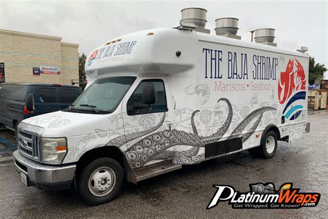 Mariscos Food Truck Wrap Platinum Wraps San Bernardino