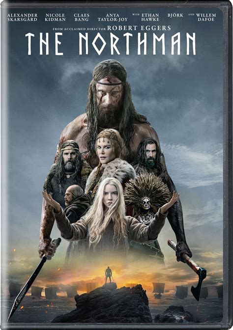 The Northman [dvd] Claes Bang Anya Taylor Joy Ethan