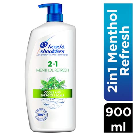 Head And Shoulders Shampoo 2 In 1 Menthol900 Ml