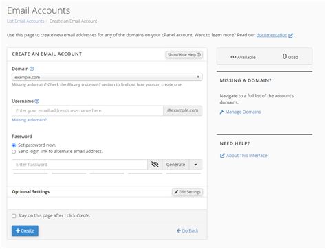 How To Create New Email In Cpanel Web Hoster