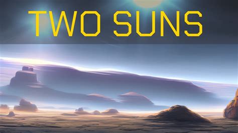 Dark Ambient Music Two Suns Over A Lonely Desert Youtube