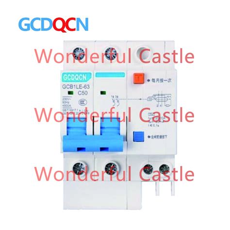 Rccb Residual Current Circuit Breaker Main Switch With Surge Protector