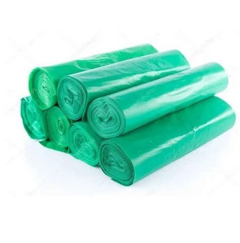 Plain Green Plastic Garbage Bag Biodegradable At Best Price In Mumbai