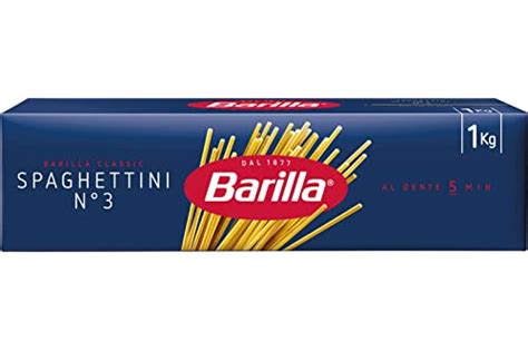 Barilla Pasta Klassische Spaghettini N 3 Aus Hochwertigem Hartweizen